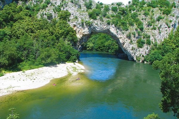 Gorges de l'Ardèche und Pont d'Arc